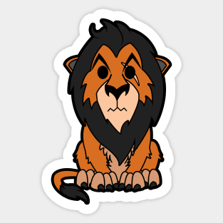 Scar Chibi Sticker